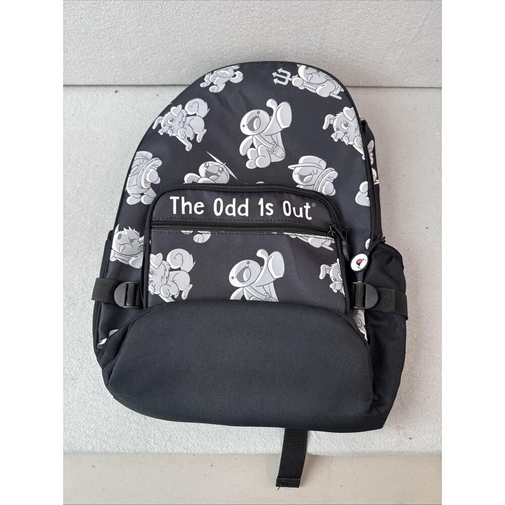 The Odd 1s Out Backpack YouTube Merch Cartoon Character School Bag Black New